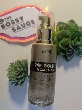 🌸 Azure 24K Gold + Collagen Facial Serum NWT